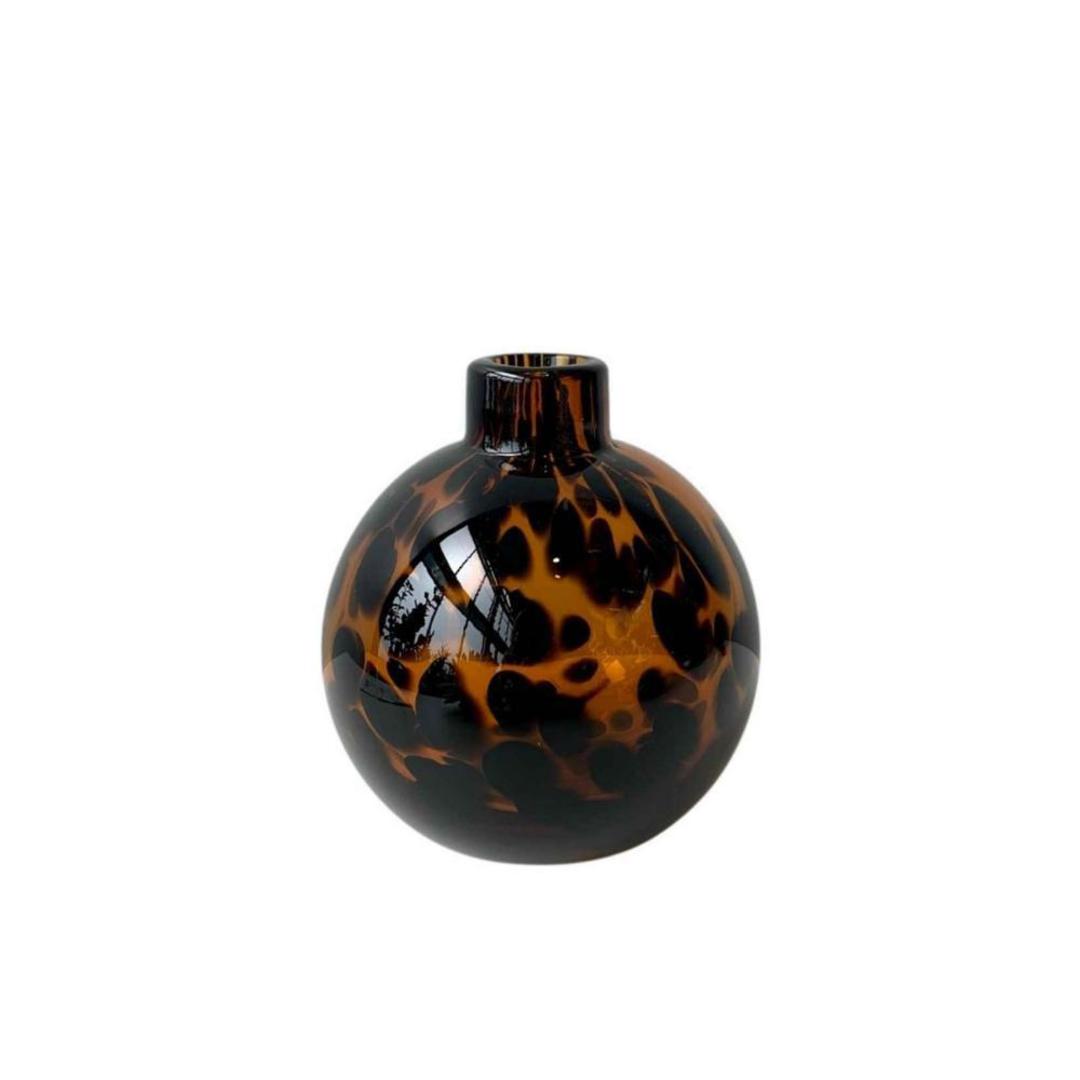 Tortiseshell Squat Bud Vase image 0